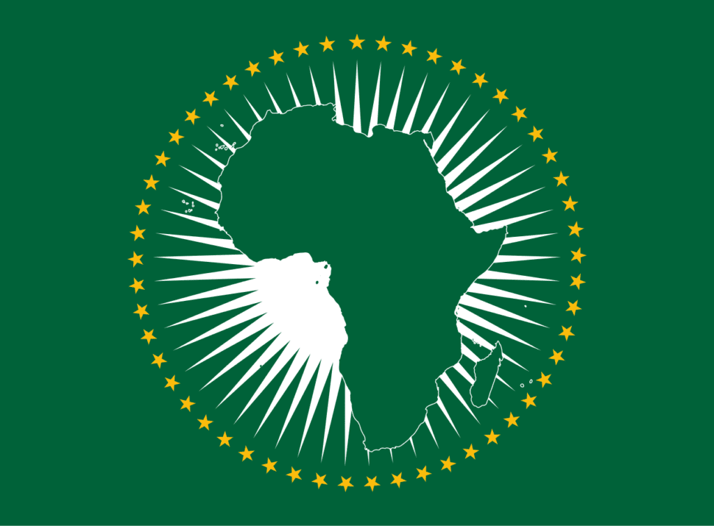 la bandiera dell'unione africana